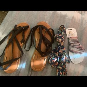 Sseko ribbon sandals